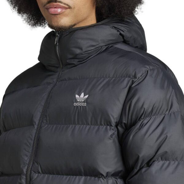 Kurtka puchowa Adidas Commercial Puff Czarna IY3396 - obrazek 4