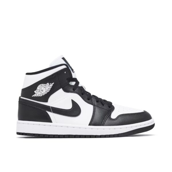 Buty Nike Air Jordan 1 Mid Czarne Panda - DV0991-101