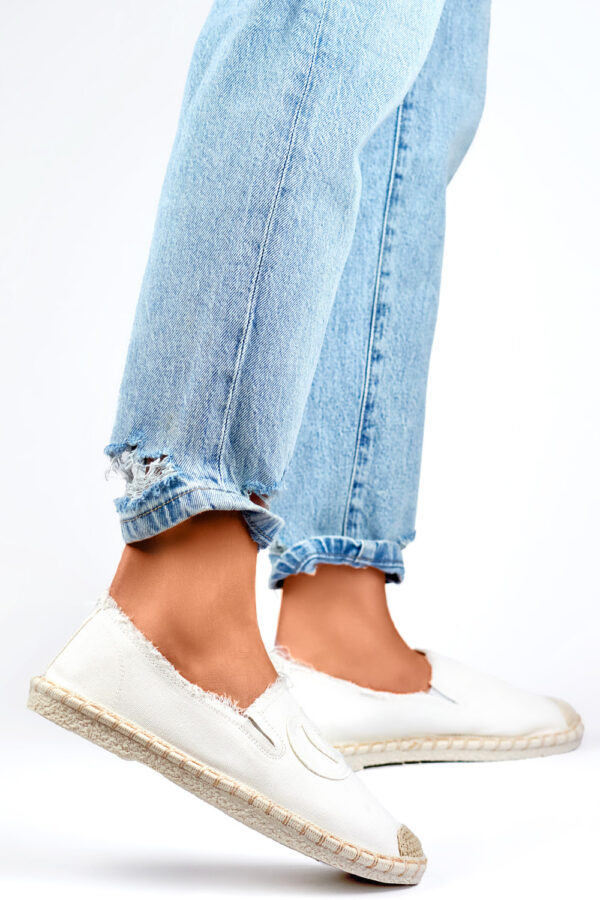 Espadryle Model 2202-8W White - PRIMO - obrazek 2