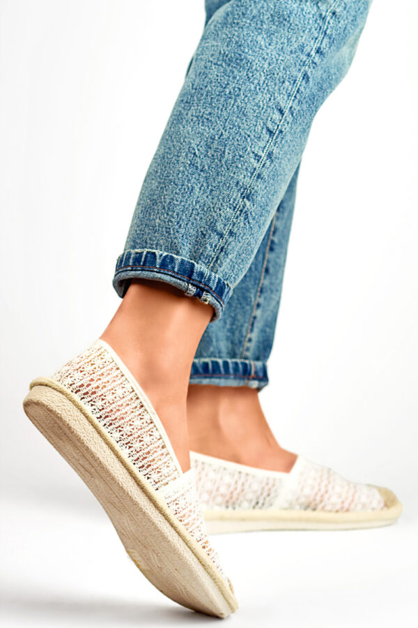 Espadryle Model XY2832-2W White - PRIMO - obrazek 2