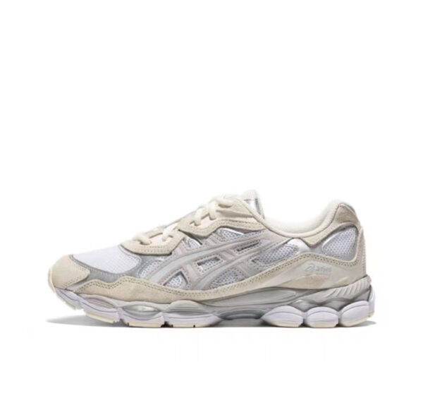 Buty Asics Gel NYC Beżowe - White Oyster Grey 1201A789-105