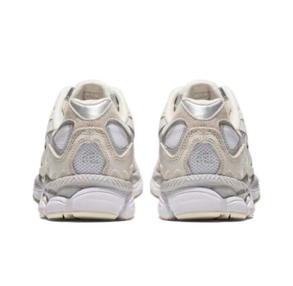 Buty Asics Gel NYC Beżowe - White Oyster Grey 1201A789-105 - obrazek 3