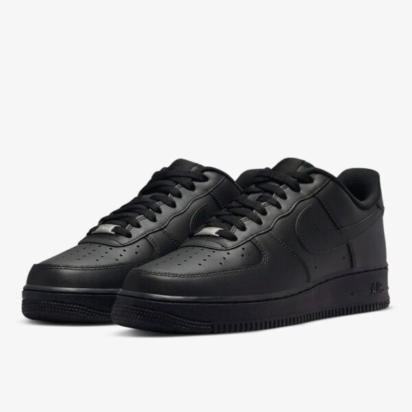 Buty Nike Air Force 1 Low Czarne - Triple Black 315122-001 - obrazek 2