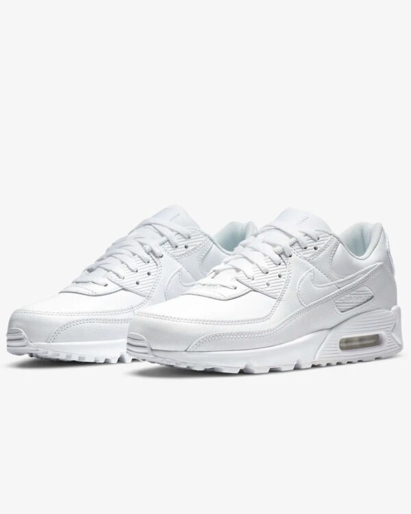 Buty Nike Air Max 90 Białe - Triple White CZ5594-100 - obrazek 2