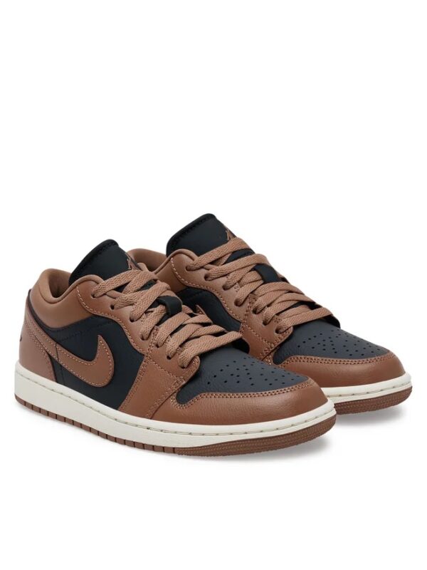 Buty Nike Air Jordan 1 Low Brązowe - DC0774-021 - obrazek 2