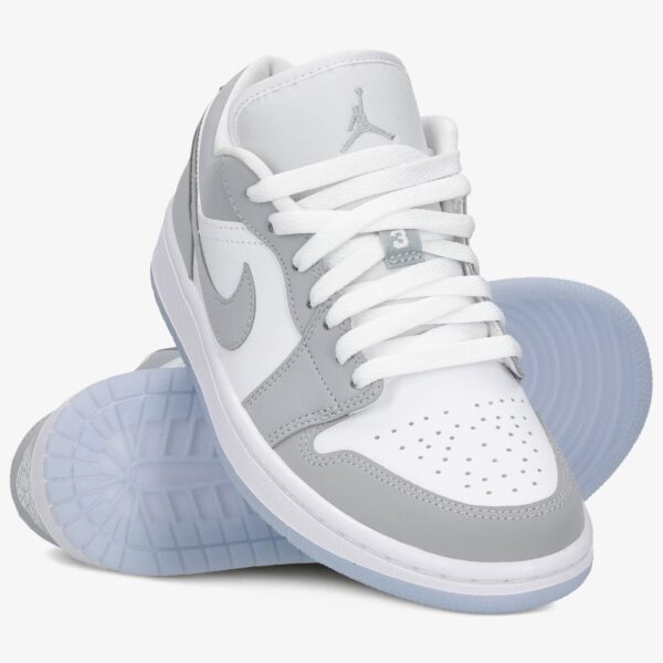 Buty Nike Air Jordan 1 Low Szare - DC0774-105 - obrazek 4