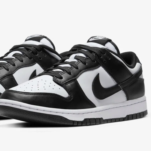 Buty Nike Dunk Low Czarno Białe - Panda DD1503-101 - obrazek 2