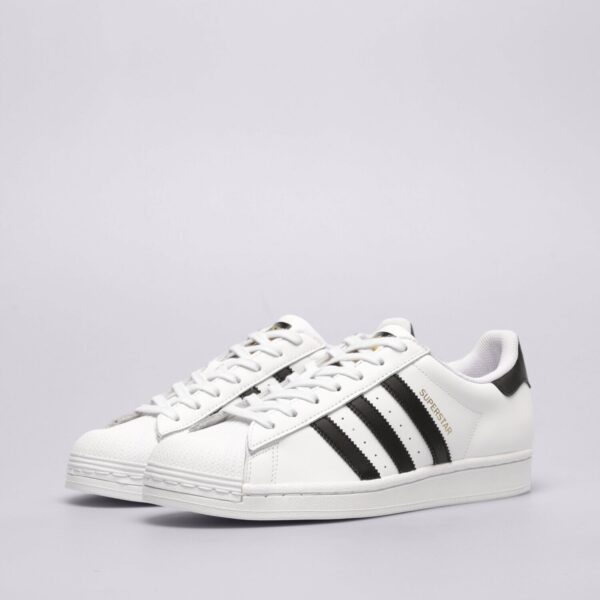 Buty Adidas Superstar Białe Złote - EG4958 - obrazek 3