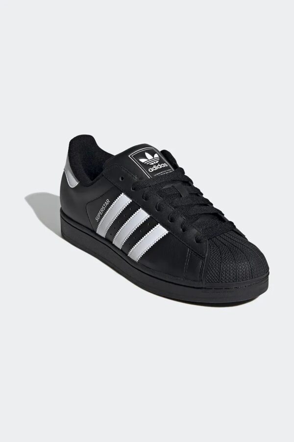 Buty Adidas Superstar Czarne Białe - JI0079 - obrazek 2
