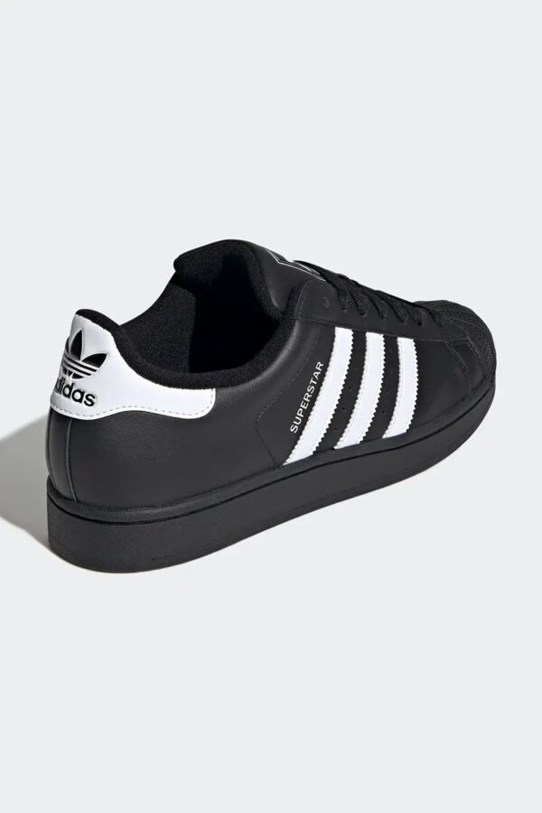 Buty Adidas Superstar Czarne Białe - JI0079 - obrazek 3