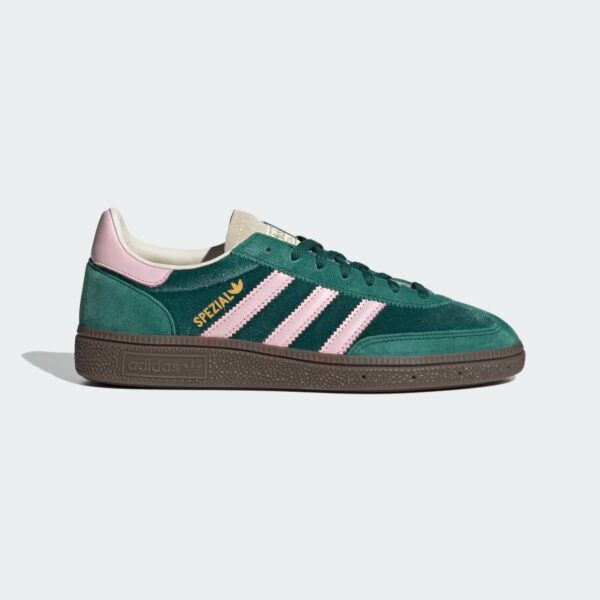 Buty Adidas Handball Spezial Zielone, różowe - JI2648