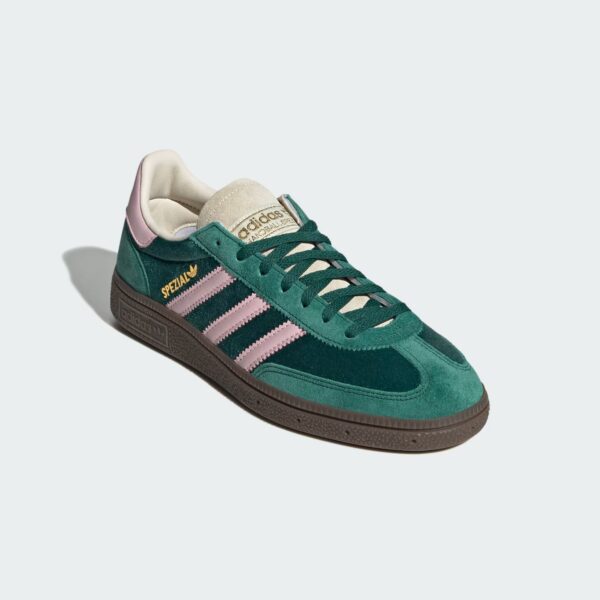 Buty Adidas Handball Spezial Zielone, różowe - JI2648 - obrazek 2