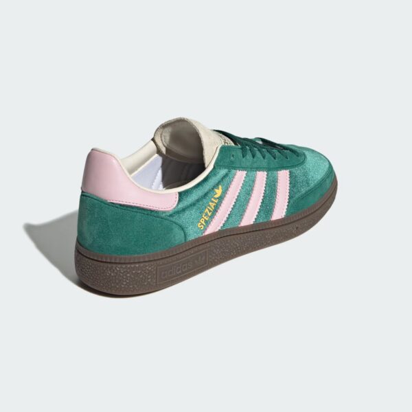 Buty Adidas Handball Spezial Zielone, różowe - JI2648 - obrazek 3